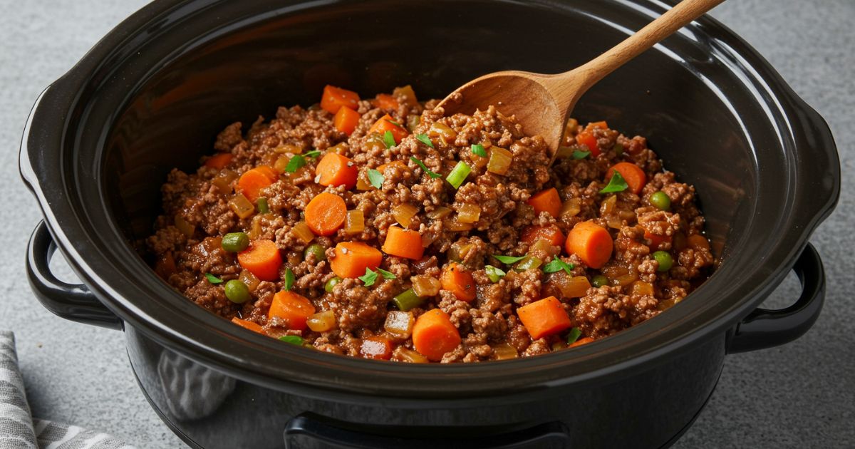 Crockpot Meals with Hamburger Meat